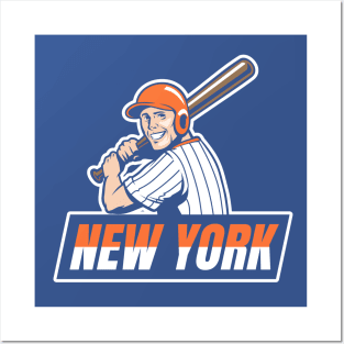 New York Baseball Posters and Art